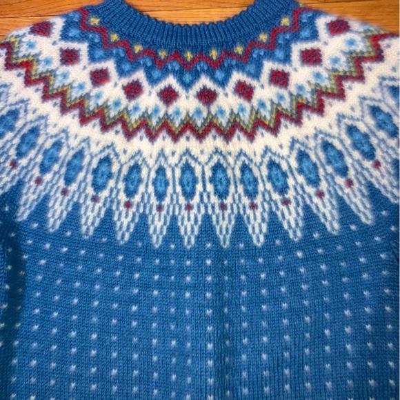 Vtg Norwegian sweater - Picture 4 of 11